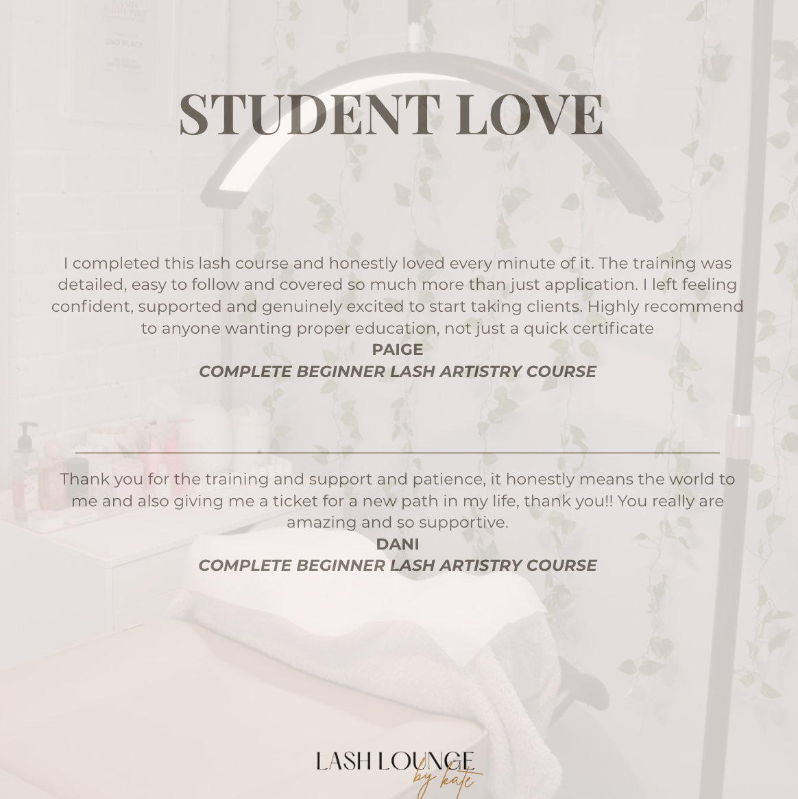 Complete Online Lash Artistry Course