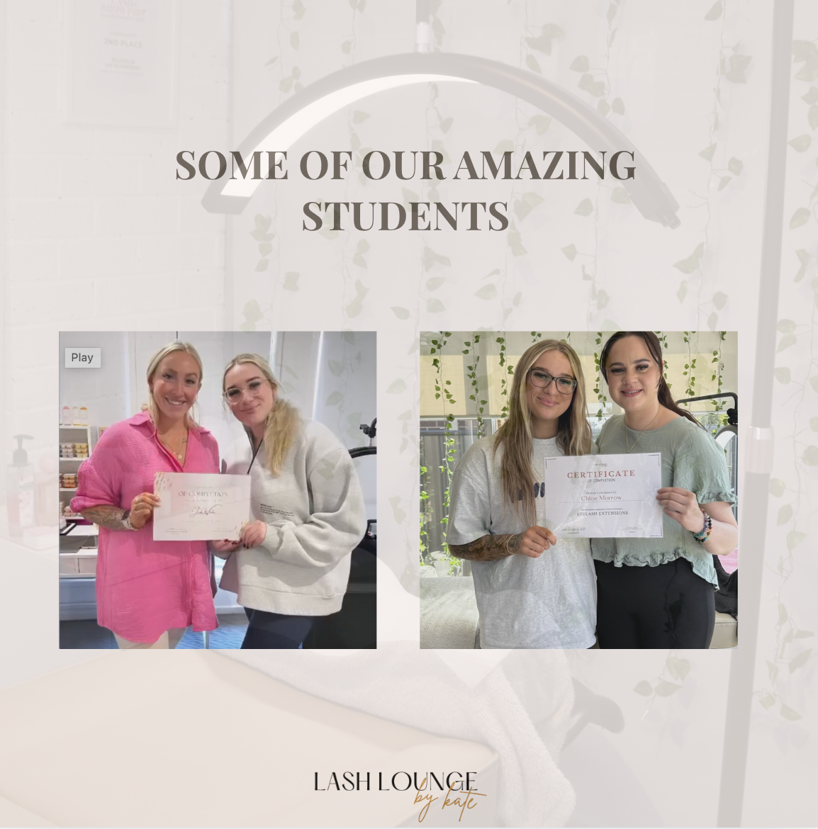 1:1 In Person Beginner Lash Artistry Course