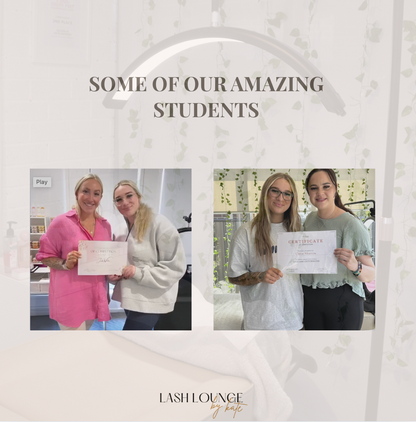 1:1 In Person Beginner Lash Artistry Course