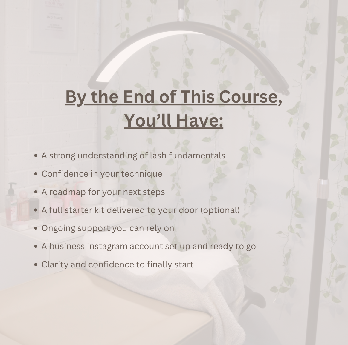 Complete Online Lash Artistry Course